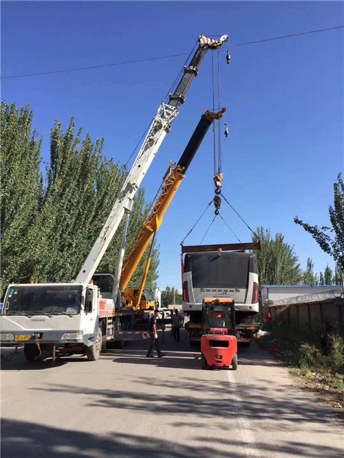 天全县港口集装箱搬运案例